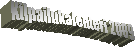 Kilpailukalenteri 2009